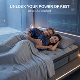 Levitex king Mattress 33 cm 7-Zone Pocket Spring 8.0 Extra Firm with Dual-Row Edge Support & Breathable Knit Cover - Extra Image