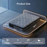 Levitex Single Mattress 33 cm 7-Zone Pocket Spring 8.0 Extra Firm with Dual-Row Edge Support & Breathable Knit Cover - Side View