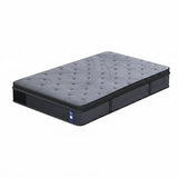 Levitex Single Mattress 33 cm 7-Zone Pocket Spring 8.0 Extra Firm with Dual-Row Edge Support & Breathable Knit Cover - Top-Down View