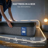 Levitex Single Mattress 33 cm 7-Zone Pocket Spring 8.0 Extra Firm with Dual-Row Edge Support & Breathable Knit Cover - Extra Image