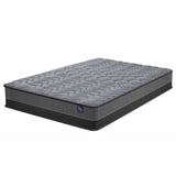 Levitex King Mattress 25 cm Hybrid Pocket Spring with 4cm Egg Crate Foam for Deep Sleep Bamboo Charcoal Fabric - Top-Down View