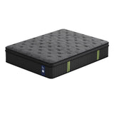 Levitex King Mattress 34 cm 5-Zone Pressure Relief  Pocket Spring with Reinforced Edge Support & Breathable Gel Memory Foam Hybrid Mattress - Front View