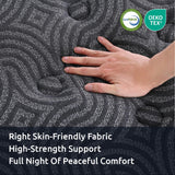 Levitex King Single Mattress 34 cm 5-Zone Pressure Relief  Pocket Spring with Reinforced Edge Support & Breathable Gel Memory Foam Hybrid Mattress - Low Angle