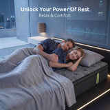 Levitex Queen Mattress 34 cm 5-Zone Pressure Relief  Pocket Spring with Reinforced Edge Support & Breathable Gel Memory Foam Hybrid Mattress - Extra Image