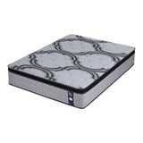 Levitex Double Mattress 34 cm 5-Zone Pocket Spring with Latex & Memory Foam or Extra Lumbar & Shoulder Support - Front View