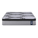 Levitex Queen Mattress 34 cm 5-Zone Pocket Spring with Latex & Memory Foam or Extra Lumbar & Shoulder Support - Top-Down View