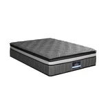 Giselle Bedding 34cm Mattress Double Layer Pocket Spring King - Close-Up Angle