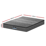 Giselle Bedding 18cm Mattress Pillow Top Double - Side View