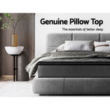 Giselle Bedding 18cm Mattress Pillow Top Double - 45-Degree Angle