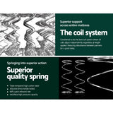 Giselle Bedding 21cm Mattress Euro Top King Single