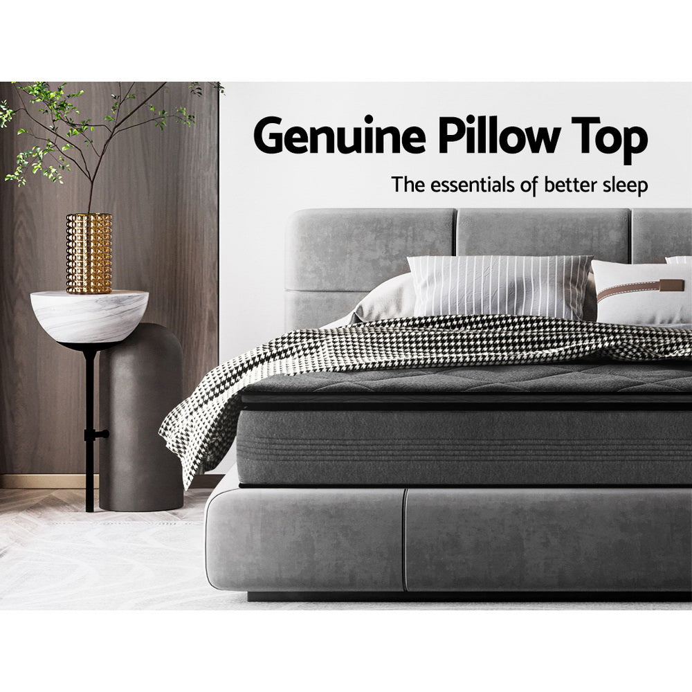 Giselle Bedding 21cm Mattress Euro Top King Single