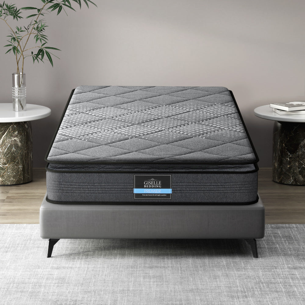 Giselle Bedding 21cm Mattress Euro Top King Single