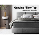 Giselle Bedding 25cm Mattress Green Tea Foam Queen - Side View