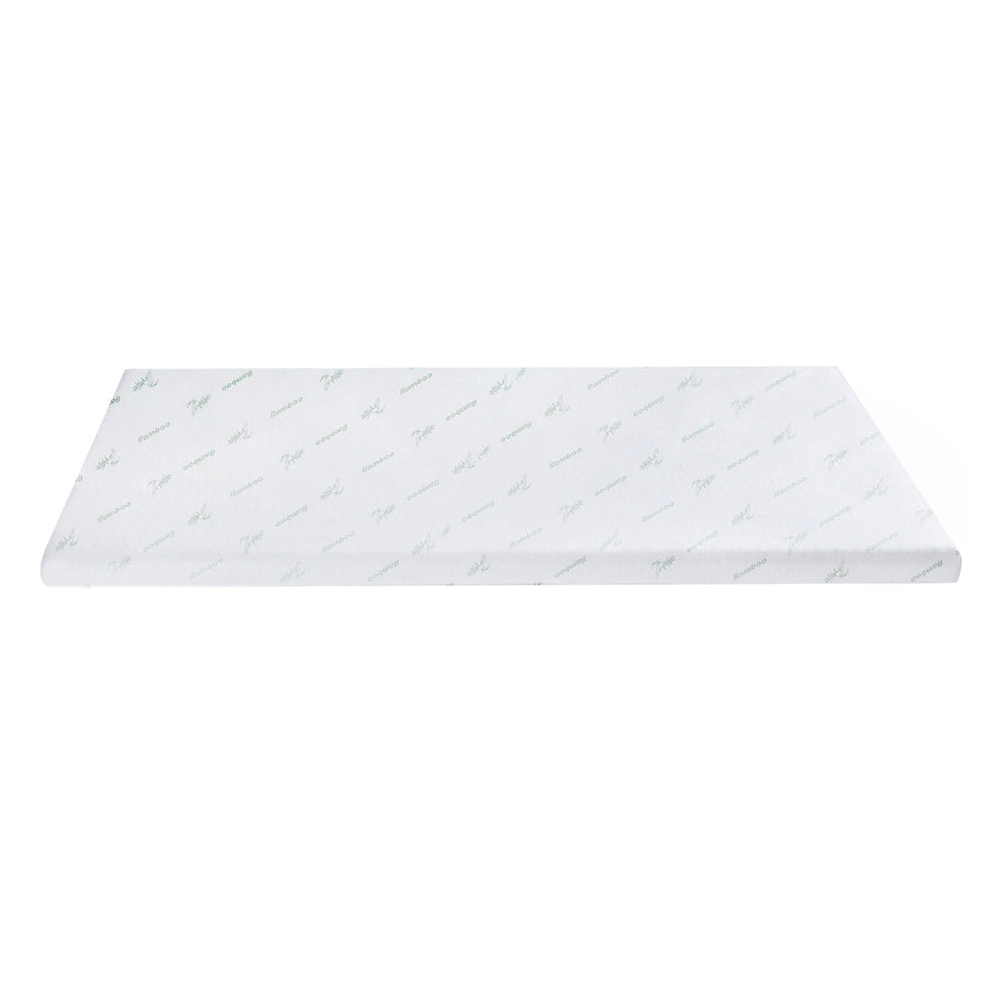 Giselle 8cm Memory Foam Mattress Topper Lavender Infused Bamboo Cover 7-Zone Double
