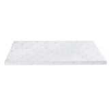 Giselle 8cm Memory Foam Mattress Topper Lavender Infused Bamboo Cover 7-Zone Queen