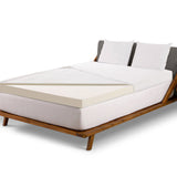 Giselle Bedding Memory Foam Mattress Topper 8cm Queen - Low Angle