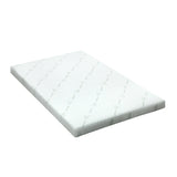 Giselle Bedding Memory Foam Mattress Topper Cool Gel 5cm King Single - Front View