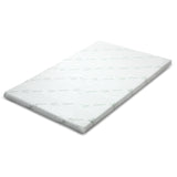 Giselle Bedding Memory Foam Mattress Topper Cool Gel 5cm Queen - Low Angle