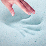 Giselle Bedding Memory Foam Mattress Topper Cool Gel 8cm King - Close-Up Angle