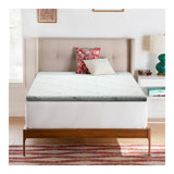 Giselle Cool Gel Infused Memory Foam Mattress Topper with Bamboo Cover - 8cm Single Size