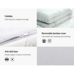 Giselle Bedding Memory Foam Mattress Topper Cool Gel 8cm Single, image 6