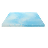 Giselle Bedding Memory Foam Mattress Topper Gel 5cm Queen - Side View