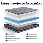 Giselle Bedding 22cm Mattress Medium Firm Double