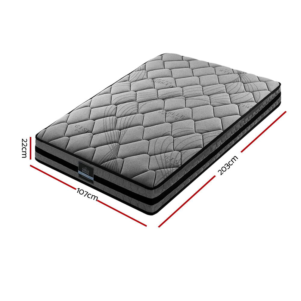 Giselle Bedding 31cm Mattress Euro Top King Single