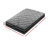 Giselle Bedding 31cm Mattress Euro Top King Single - Front View