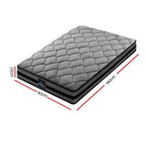 Giselle Bedding 22cm Mattress Medium Firm Single - Side View