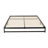 Artiss Bed Frame Double Size Metal BERU - Side View