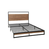 Artiss Bed Frame Single Size Metal Bed Frame DANE - Close-Up Angle