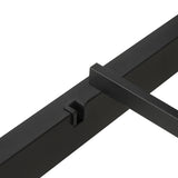 Artiss Bed Frame 2x Single Size Metal Trundle Daybed DEAN - Side View