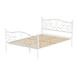Artiss Bed Frame Double Size Metal Bed Frame GROA - Close-Up Angle