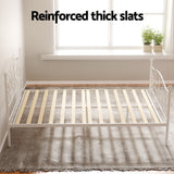 Artiss Bed Frame Double Size Metal Bed Frame GROA - 45-Degree Angle