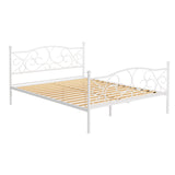 Artiss Bed Frame Queen Size Metal Bed Frame GROA - Close-Up Angle
