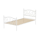 Artiss Bed Frame Single Size Metal Bed Frame GROA - Close-Up Angle