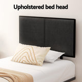 Artiss Bed Frame King Single Size Metal Frame NOE - Top-Down View