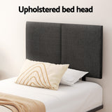 Artiss Bed Frame King Single Size Metal Frame NOR - Top-Down View