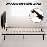 Artiss Bed Frame King Single Size Metal Frame NOR - 45-Degree Angle
