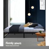 Artiss Bed Frame Metal Bed Frame Bed Base OSLO - Double - 45-Degree Angle