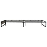 Artiss Bed Frame Metal Bed Frame Bed Base OSLO - Queen - Side View