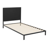 Artiss Bed Frame King Single Size Metal Frame PADA - Close-Up Angle