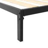 Artiss Bed Frame King Single Size Metal Frame PADA - Top-Down View