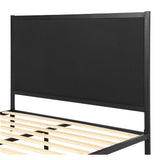 Artiss Bed Frame Queen Size Metal Frame PADA - Side View