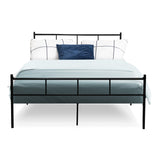 Artiss Bed Frame Double Metal Bed Frame SOL - Side View