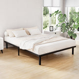 Artiss Bed Frame Double Size Metal Frame TED - Close-Up Angle