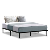 Artiss Bed Frame Queen Size Metal Bed Frame TED - Close-Up Angle