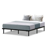 Artiss Bed Frame Queen Size Metal Bed Frame TED - Side View