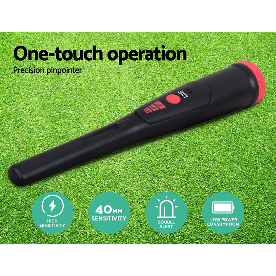 Metal Detector 220MM Deep Sensitive Waterproof Pinpointer Treasure Hunter Shovel, image 6
